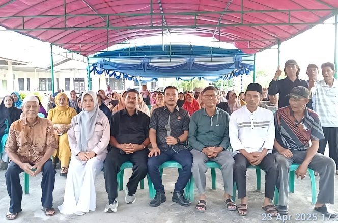 
 📸 Reses Fakhtiar Qadri di Dusun Perangkap, Desa Pangkalan Batang.[Ist]