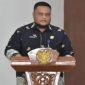 Kepala Diskominfotik Bengkalis Agus Sofyan menyampaikan keterangan terkait pembukaan kerjasama media 2026.