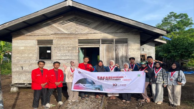
 📸 GMNI Bengkalis menyalurkan paket sembako kepada warga di empat desa.