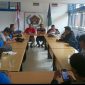 Teks foto : Rapat pembubaran panitia lokal Konferprov PWI Riau ke-XV di Bengkalis.