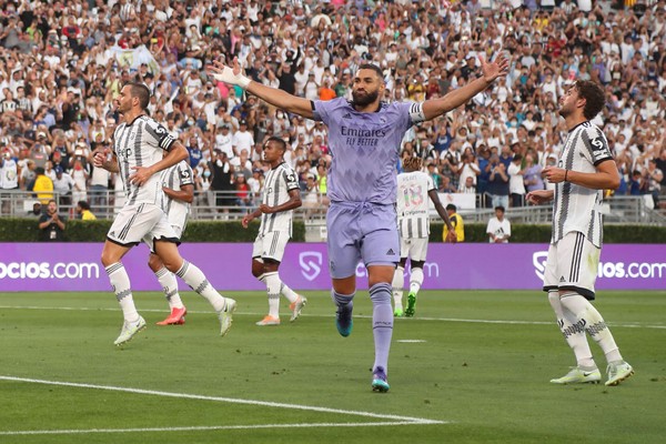 
 Laga Pra Musim, Real Madrid Kalahkan Juventus 2-0