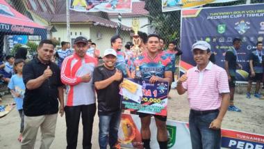 
 Laga Final Bermasa Cup I, Tim Pedekik VC Rajai Piala Bermasa Pedekik Volly CUP