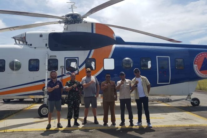 
 ? Pemerintah Provinsi (Pemprov) Riau mendapat bantuan helikopter water boombing jenis Sikorsky.