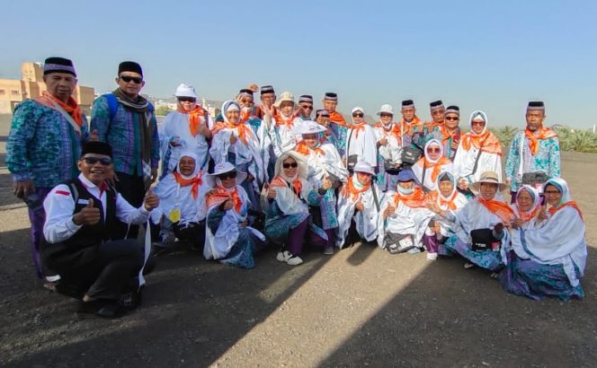 
 ? Jama'ah haji Bengkalis kloter 10 BTH akan melakukan ziarah. (Sumber: Kemenag Bengkalis)