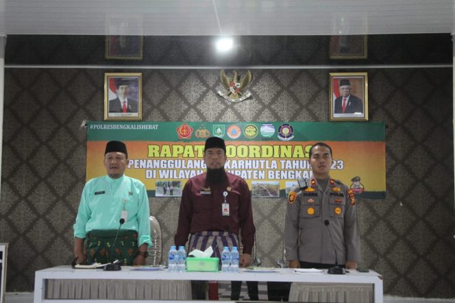 
 ? Rapat Koordinasi Penanggulangan Karhutla di Wilayah Kabupaten Bengkalis Tahun 2023.