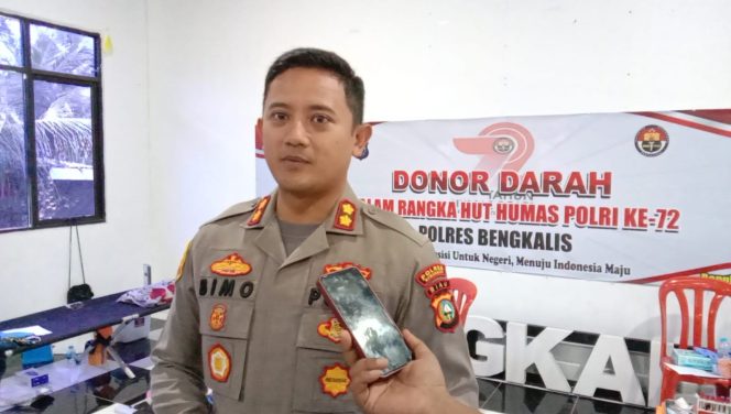 
 ? Kapolres Bengkalis, AKBP Setyo Bimo Anggoro.