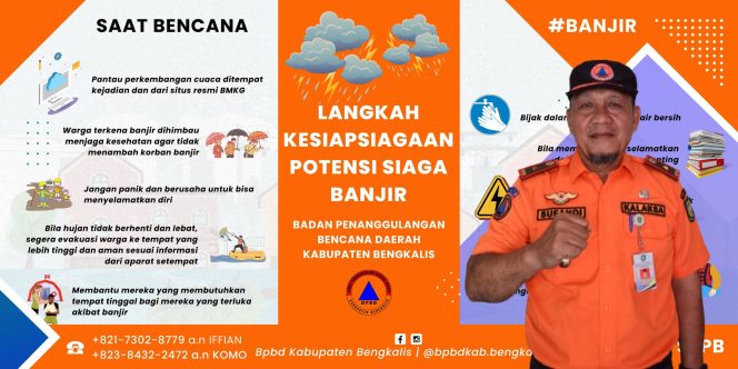 
 Drs. Sufundi Kalaksa BPBD Kabupaten Bengkalis