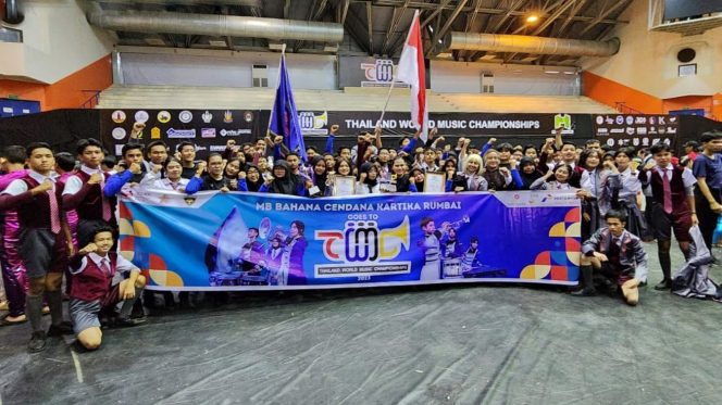 
 ? Grup MArching Band Bahana Cendana KArtika (BCK) Rumbai binaan PHR WK Rokan meraih prestasi membanggakan pada ajang Thailand World Music Championships (TWMC) di Thailand.