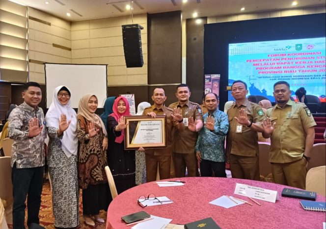 
 ? Pemkab Bengkalis Ikut Rakerda Program Bangga Kencana dan Percepatan Penurunan Stunting Tingkat Provinsi Riau.