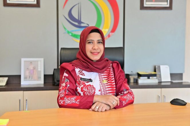 
 📸 Direktur RSUD Arifin Achmad drg Wan Fajriatul Mamnunah Sp.KG. (Sumber/doc: MCR)