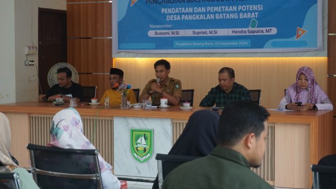 
 📸 Tim Pengabdian Polbeng Gelar Pemetaan Potensi Desa untuk Perencanaan Pembangunan di Desa Pangkalan Batang Barat.
