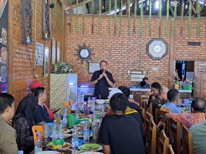 
 Kejari Bengkalis Sri Odit Meganondo saat menyampaikan sambutan