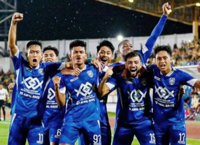
 📸 Pemain PSPS Pekanbaru. (Sumber/doc: MCR)