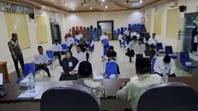 
 📸 Seleksi untuk Petugas Penyelenggara Ibadah Haji (PPIH) Kloter dan PPIH Arab Saudi Tahun 1446 H/2025 M di Provinsi Riau.(Sumber/doc: MCR)