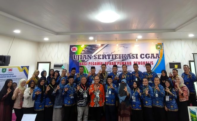 
 📸 28 Peserta Ikuti Sertifikasi CGAA di Bengkalis.