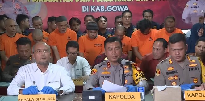 
 📸 Konferensi Pers Pengungkapan Sindikat Uang Palsu.