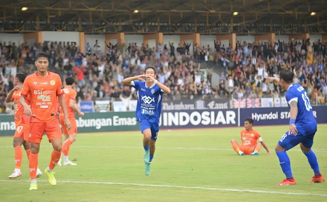 
 📸 Pertandingan PSPS melawan Persiraja Berakhir Imbang 1-1.