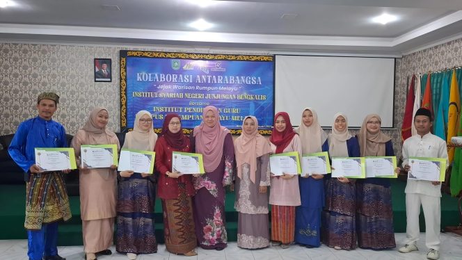 
 📸 Kolaborasi ISNJ Bengkalis dan IPGK PM Melaka Lestarikan Budaya Melayu.