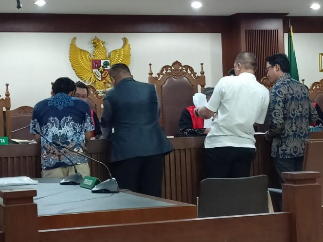 
 Suasana sidang gugatan di PN Jakpus 