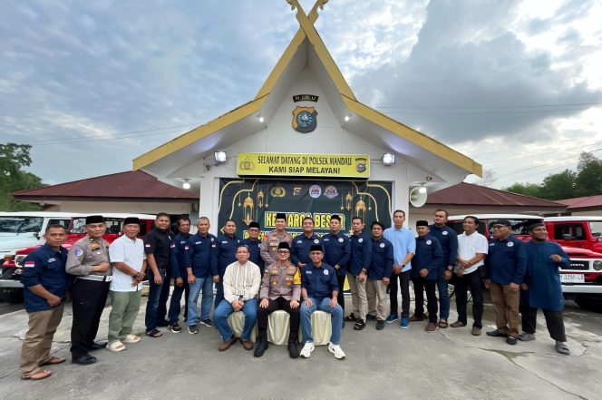 
 📸 Kapolres Bengkalis Gelar Buka Puasa Bersama dan Santunan Anak Yatim di Polsek Mandau.