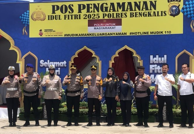 
 📸 Kapolres Bengkalis Pastikan Kesiapan Pos Pelayanan dan Pengamanan untuk Operasi Ketupat 2025.