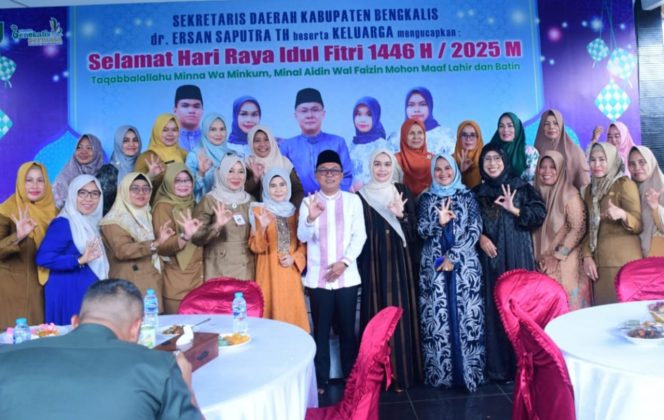 
 📸 Sekda Bengkalis Pererat Silaturahmi melalui Halal Bi Halal.