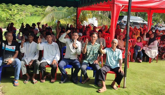 
 📸 Fakhtiar Qadri Tutup Reses di Teluk Lancar, Serap Aspirasi Warga Dua Desa.[Ist]