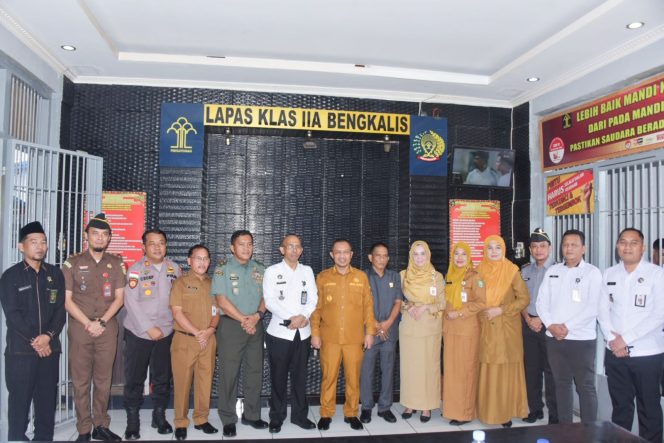 
 📸 Wabup Bengkalis Ikuti Tasyakuran Hari Bhakti Pemasyarakatan ke-61 di Lapas Bengkalis.