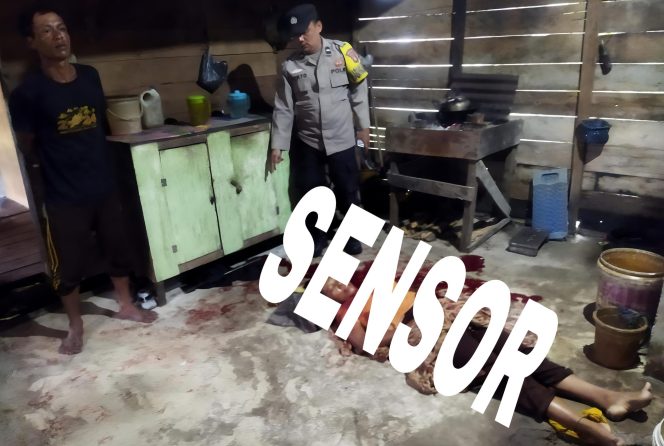 
 📸 Polisi sedang melakukan olah TKP.