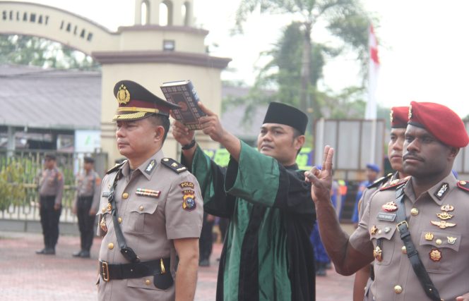 
 📸 Polres Bengkalis Gelar Upacara Serah Terima Jabatan dan Pemberian Penghargaan.