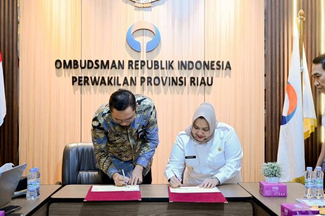 
 📸 Pemkab Bengkalis Tingkatkan Kualitas Pelayanan Publik Lewat Kerja Sama dengan Ombudsman RI.