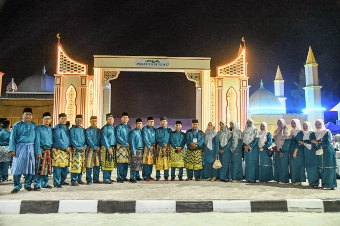 
 📸32 peserta Kafilah Bengkalis lolos final MTQ Riau 2025. Enam di antaranya raih juara.