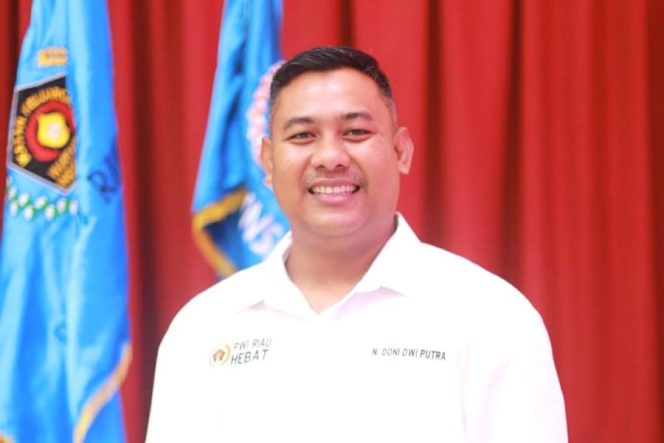 
 Sekretaris PWI Riau M. Doni Dwi Putra