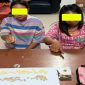 Dua perempuan tersangka kasus ekstasi diamankan di Mandau Bengkalis.