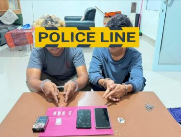 📸 Polisi menyita sabu dan ponsel dari dua tersangka di Mandau.