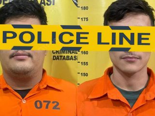 📸 Dua mahasiswa berinisial YS (23) dan YS (21) yang merupakan kakak beradik terkait kasus narkoba.