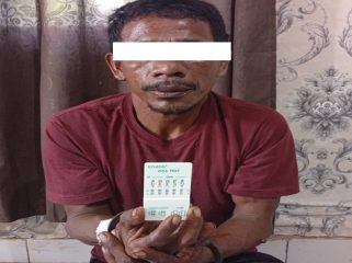 📸 J (44), tersangka predator anak di Rupat Bengkalis.