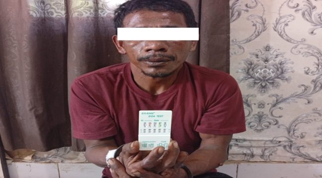 📸 J (44), tersangka predator anak di Rupat Bengkalis.