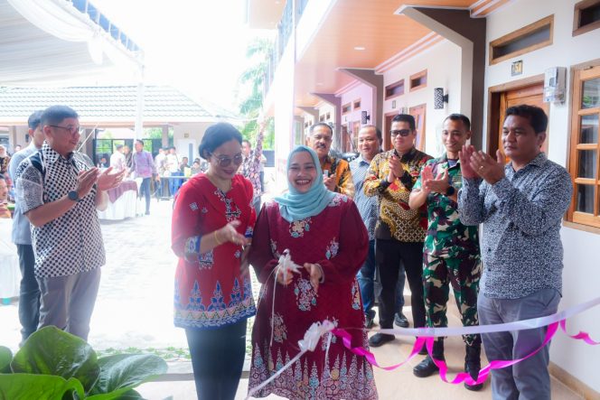
 📸 Peresmian Defa Kostel Mandau oleh Bupati Bengkalis di Kecamatan Mandau