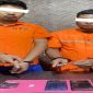 Petugas Polres Bengkalis menangkap dua pria kasus sabu di Kelapapati.