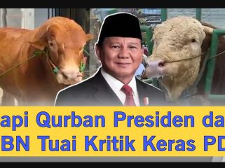 📸 Kader PDIP Guntur Romli mengkritik penggunaan APBN untuk pembelian sapi kurban Presiden Prabowo Subianto.