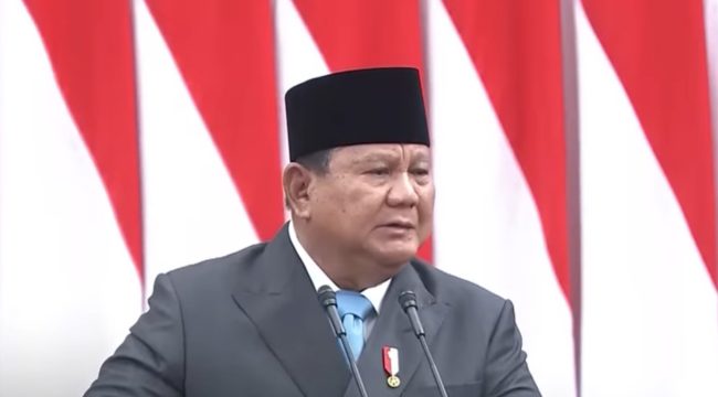 📸 Presiden Prabowo Subianto mengakui masih terdapat kekurangan dalam pelaksanaan program Makan Bergizi Gratis atau MBG saat rapat paripurna DPR, Rabu, 20 Mei 2026.