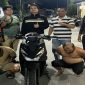 Petugas Polres Bengkalis mengamankan sepeda motor Honda Beat Street dalam kasus dugaan penggelapan dan penadahan.