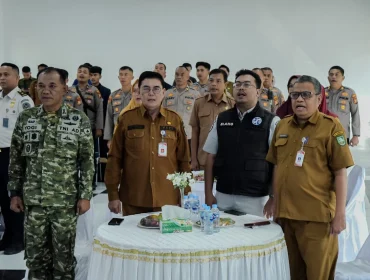 📸 Staf Ahli Bidang Ekonomi, Keuangan dan Pembangunan Syahruddin mewakili Bupati Bengkalis menghadiri Forum Konsultasi Publik Polres Bengkalis, Selasa, 9 Juni 2026.