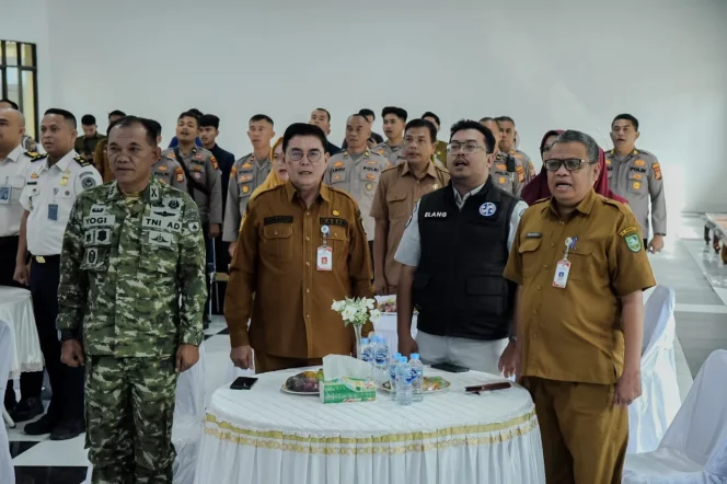 
 📸 Staf Ahli Bidang Ekonomi, Keuangan dan Pembangunan Syahruddin mewakili Bupati Bengkalis menghadiri Forum Konsultasi Publik Polres Bengkalis, Selasa, 9 Juni 2026.