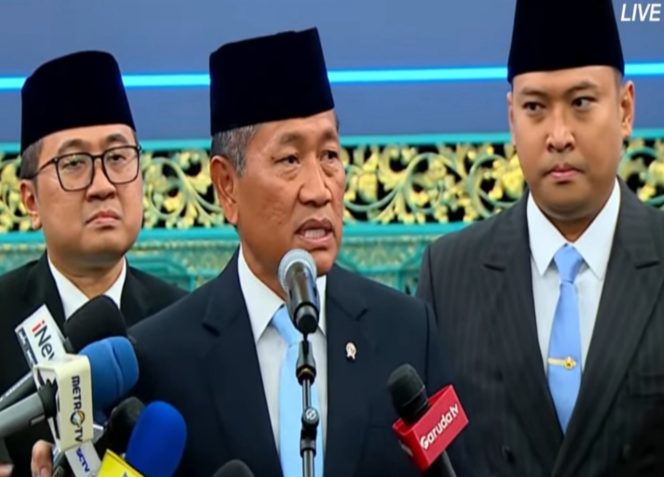 
 📸 Presiden Prabowo Subianto melantik Sudaryono sebagai Kepala Badan Gizi Nasional (BGN) di Istana Negara, Jakarta, Rabu, 22 Juli 2026.