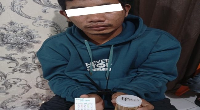 📸 Polsek Rupat menangkap IH, 25 tahun, DPO kasus narkotika.