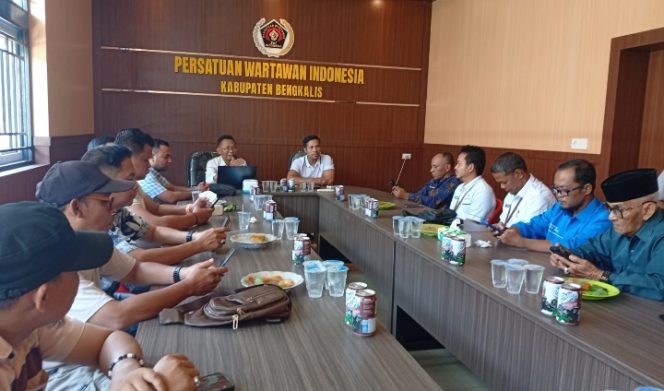 
 Rapat pengurus PWI Bengkalis