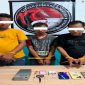 📸 Tiga terduga pelaku kasus narkotika diamankan Satres Narkoba Polres Bengkalis.