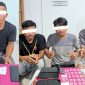 Barang bukti sabu dan ekstasi yang disita Polsek Mandau dalam pengembangan kasus narkotika di Bengkalis.